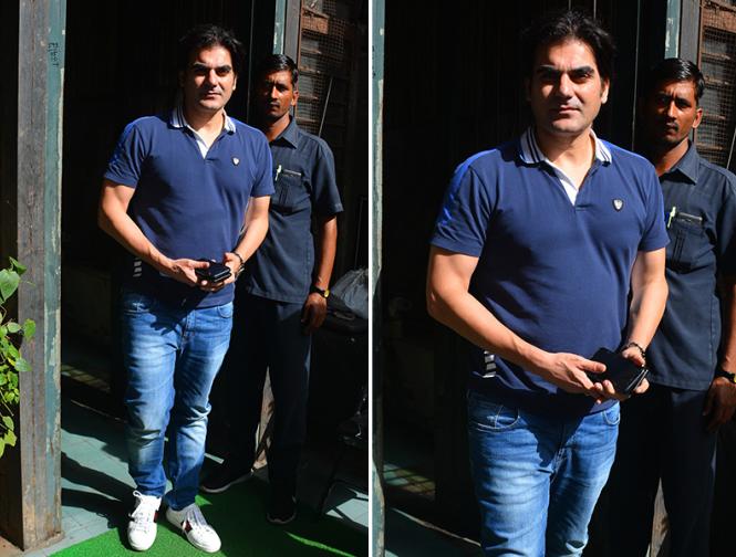 हाल ही में अरबाज खान अपनी गर्लफ्रेंड जॉर्जिया एंड्रियानी के साथ नजर आएं हैं। | haala-hai-maen-arabaaja-khaana-apanai-garalapharaenda-jaorajaiyaa-endaraiyaanai-kae-saatha-najara | Latest bollywood Photos at Lokmatnews.in