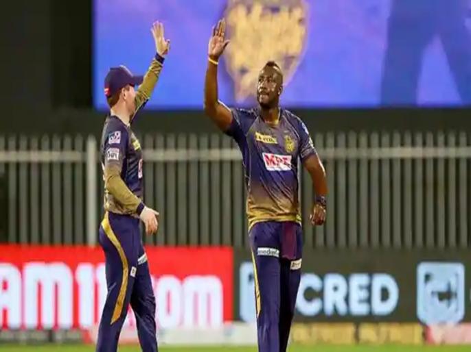 KKR vs MI varun Chakravarthy andre russel destroyed mumbai indians batting | IPL 2021: केकेआर की धारदार गेंदबाजी के आगे पस्त हुए मुंबई के बल्लेबाज, आंद्रे रसेल ने झटके पांच विकेट, बने सिर्फ 152 रन KKR vs MI varun Chakravarthy andre russel destroyed mumbai indians batting | IPL 2021: केकेआर की धारदार गेंदबाजी के आगे पस्त हुए मुंबई के बल्लेबाज, आंद्रे रसेल ने झटके पांच विकेट, बने सिर्फ 152 रन