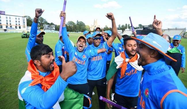 cricket 2019 World Cup championDivyang cricketer feeling neglected nagpur bcci t-20 Tournament | 2019 विश्व कप चैंपियन बनने के बावजूद उपेक्षित महसूस कर रहे दिव्यांग क्रिकेटर cricket 2019 World Cup championDivyang cricketer feeling neglected nagpur bcci t-20 Tournament | 2019 विश्व कप चैंपियन बनने के बावजूद उपेक्षित महसूस कर रहे दिव्यांग क्रिकेटर