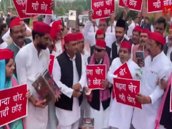 संसद में अखिलेश यादव का राम मंदिर चंदा चोरी पर विरोध