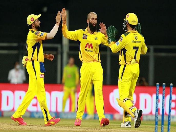 chennai super kings win against Rajasthan Royals Moeen Ali and Ravindra Jadeja became hero | IPL 2021: गेंदबाजों ने फिर दिलाई चेन्नई सुपरकिंग्स को जीत, राजस्थान रॉयल्स को 45 रनों से हराया chennai super kings win against Rajasthan Royals Moeen Ali and Ravindra Jadeja became hero | IPL 2021: गेंदबाजों ने फिर दिलाई चेन्नई सुपरकिंग्स को जीत, राजस्थान रॉयल्स को 45 रनों से हराया