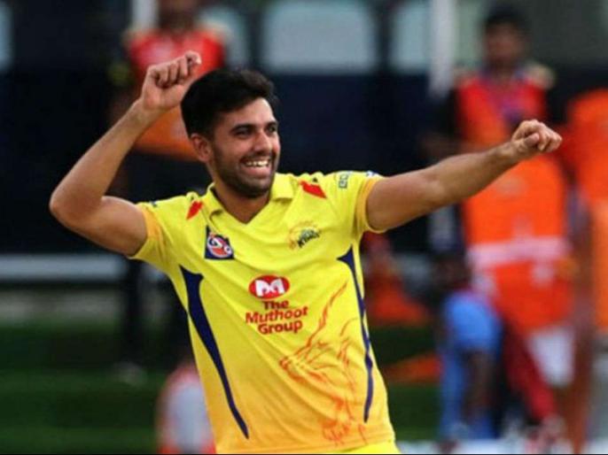 IPL 2021 Punjab vs Chennai 8th Match Deepak Chahar's four 107-run target Chennai Super Kings | IPL 2021: दीपक चाहर का चौका, चेन्नई सुपर किंग्स के सामने 107 रन का लक्ष्य IPL 2021 Punjab vs Chennai 8th Match Deepak Chahar's four 107-run target Chennai Super Kings | IPL 2021: दीपक चाहर का चौका, चेन्नई सुपर किंग्स के सामने 107 रन का लक्ष्य