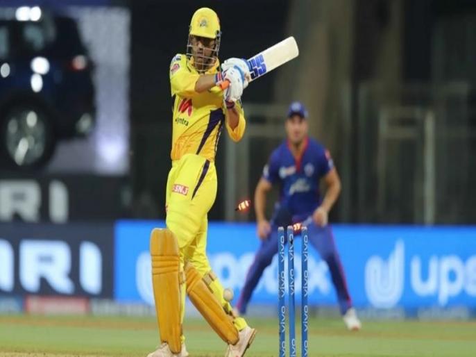 MS Dhoni departs for duck in his first appearance of IPL 2021 | IPL 2021: दिल्ली के खिलाफ खाता भी नहीं खोल सके महेंद्र सिंह धोनी, टूटा करोड़ों फैंस का दिल MS Dhoni departs for duck in his first appearance of IPL 2021 | IPL 2021: दिल्ली के खिलाफ खाता भी नहीं खोल सके महेंद्र सिंह धोनी, टूटा करोड़ों फैंस का दिल
