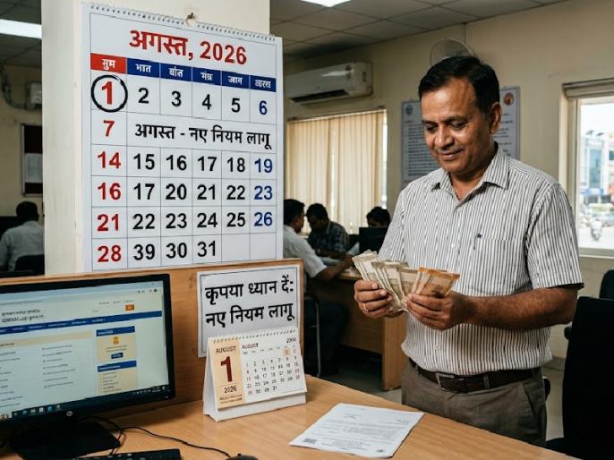 1 अगस्त से लागू होंगे पांच बड़े वित्तीय बदलाव