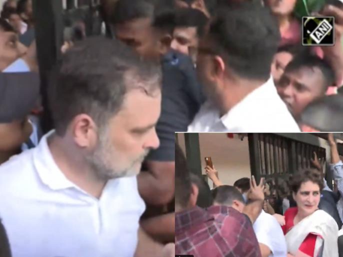 चुनाव आयोग मार्च में राहुल और प्रियंका अस्थायी हिरासत में