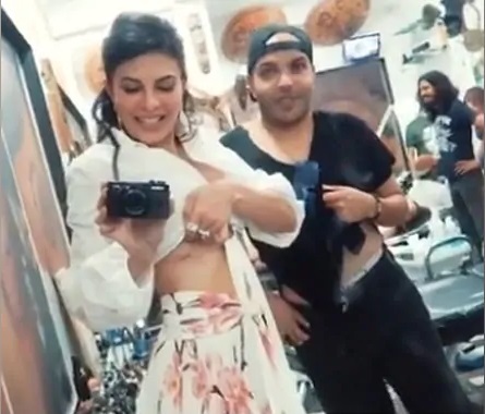 Image result for latest images of JACQUELINE FERNANDEZ WITH HER FIRST TATTOO ON BELLY