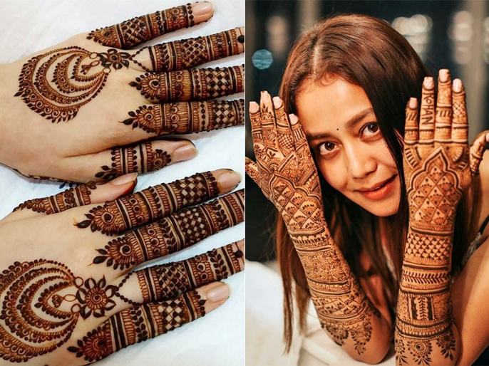 karwa chauth mehndi designs 2020 full hand images karva chauth latest  mehandi design photos | Karwa Chauth Mehndi Design 2020: à¤à¤°à¤µà¤¾ à¤à¥à¤¥ à¤ªà¤° à¤²à¤à¤¾à¤à¤  à¤¯à¥ 8 à¤¬à¥à¤¸à¥à¤ à¤®à¥à¤¹à¤à¤¦à¥ à¤¡à¤¿à¤à¤¾à¤à¤¨ | Lokmat News Hindi