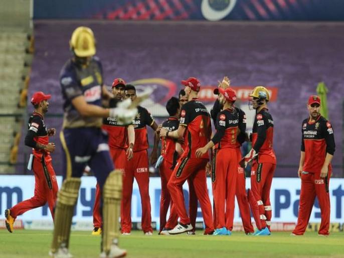 IPL 2021 Match 10 RCB vs KKR Match virat kohli won match by 38 run | IPL 2021: लगातार तीसरी जीत के साथ टॉप पर पहुंची विराट कोहली की आरसीबी, केकेआर को मिली दूसरी हार IPL 2021 Match 10 RCB vs KKR Match virat kohli won match by 38 run | IPL 2021: लगातार तीसरी जीत के साथ टॉप पर पहुंची विराट कोहली की आरसीबी, केकेआर को मिली दूसरी हार