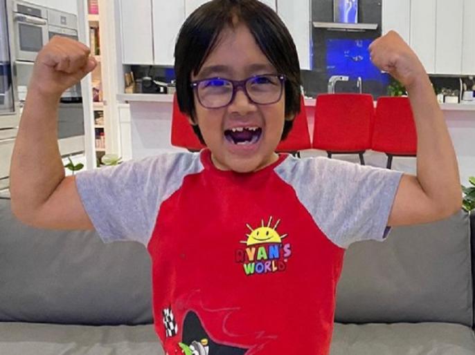 YouTube highest paid 2020 list Ryan Kaji, 9 year old boy top with 29.5(02)