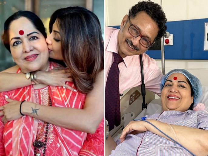 Shilpa Shetty S Mother Sunanda Undergoes Surgery In Mumbai Actress Pens Emotional Note For