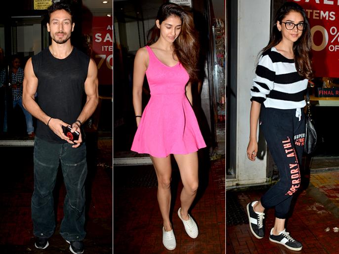 Photos Tiger Shroff With Girlfriend Disha Patani And Aditi Rao Hydari