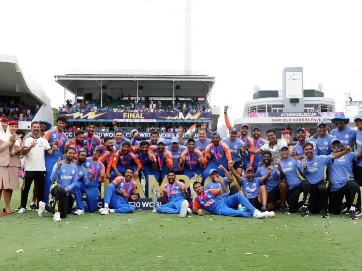 Indian Cricket Team Celebration