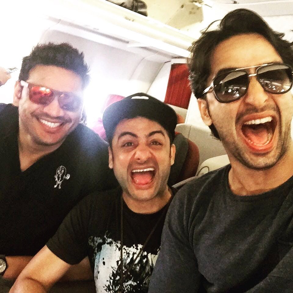 Mahabharat Arjun Actor Shaheer Sheikh Share Photos With Arpit Ranka Saurabh Raj Jain Saurav